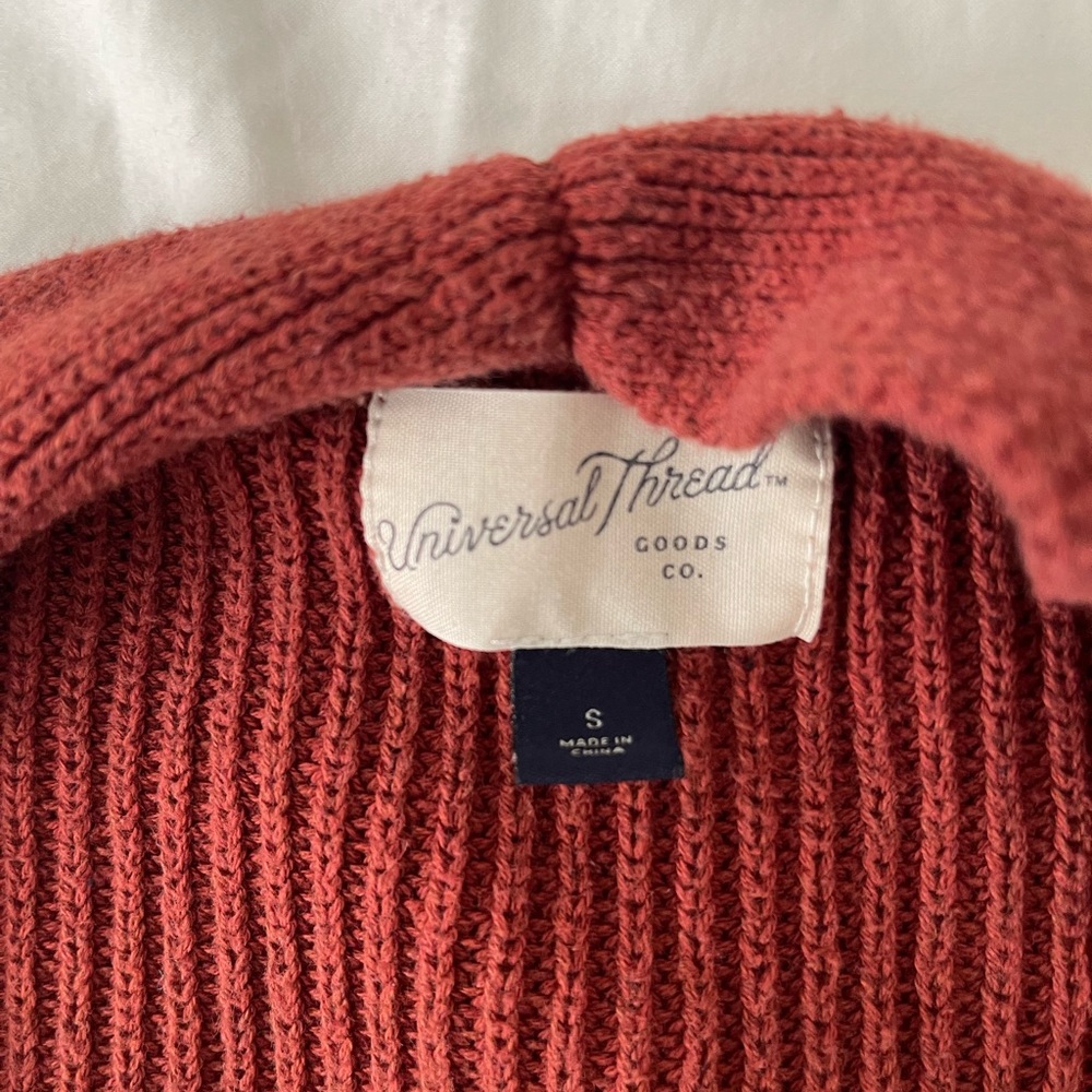 Universal Thread Open-Front Chunky Knit Cardigan … - image 3